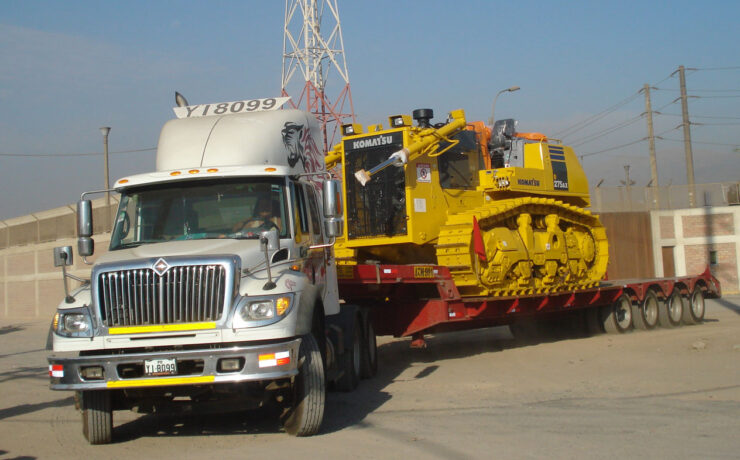 Transporte de maquinarias y equipos