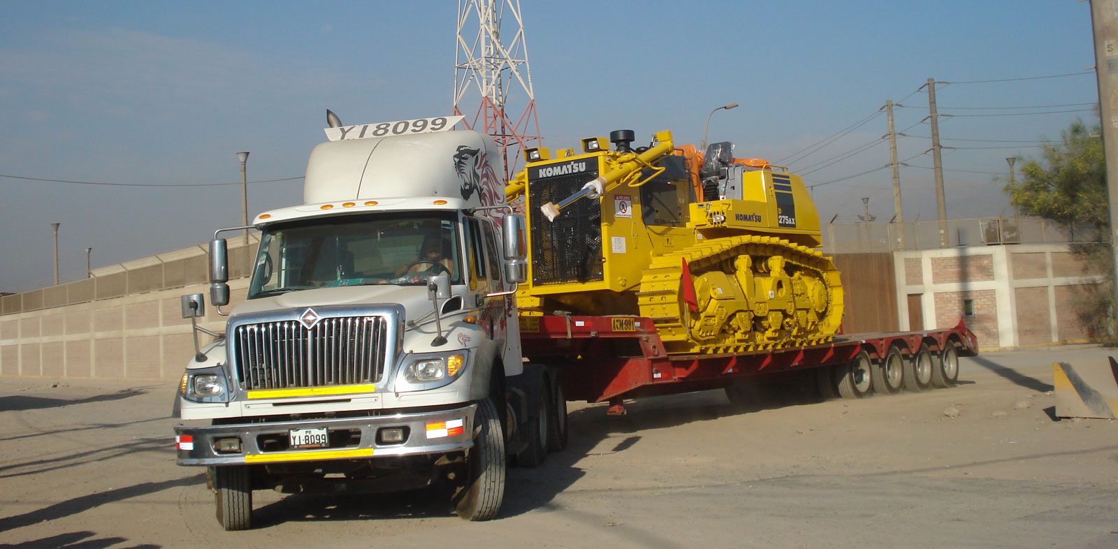 Transporte de maquinarias y equipos