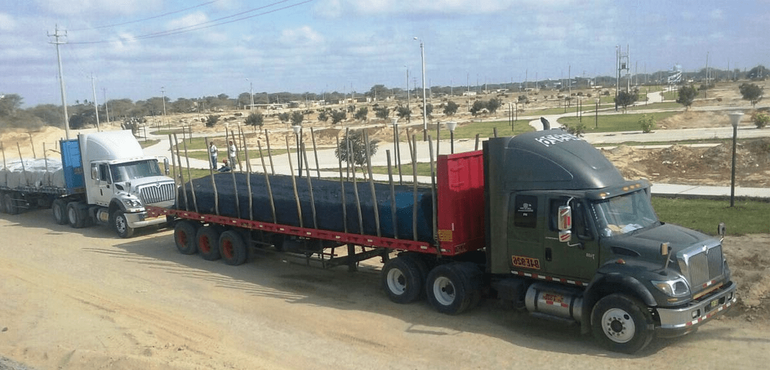 Transporte de carga super pesada en peru