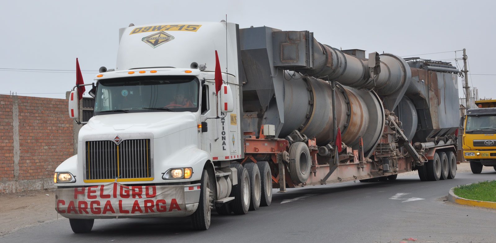 Transporte de carga super pesada